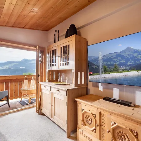Apartmán Teresa Ii Dachgeschosswohnung Mit 2 Schlafzimmern Kirchberg in Tirol